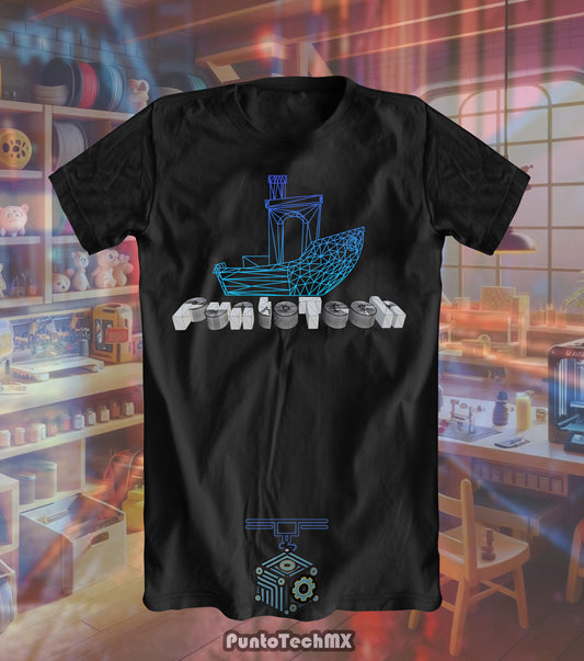 Playera "PuntoTechMX - Benchy Techno"