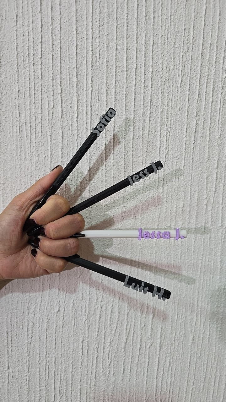 Plumas Personalizadas Impresas en 3D