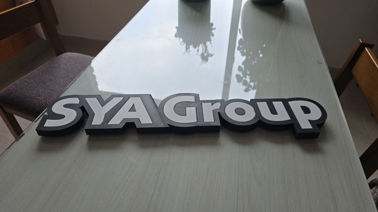 Letreros LED Personalizables Impresos en 3D